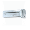 228mm Zinc-Plated Steel Rear Door Hinge for Trucks
