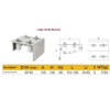 Sliding Gate Hardware Kit with Internal Wheels-Upto 4.5m Gate