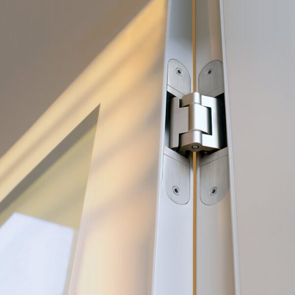 Heavy-Duty Invisible Door Hinge – 180° Adjustable