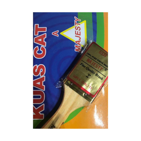 1"-4" Wooden Pure Bristle Fiberglass Resin Paint Brush