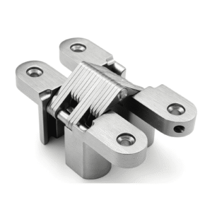 Soss Heavy-Duty Invisible Door Hinge – Satin Chrome