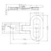 Folding Zinc-Plated Step for Bus, Trailer & Truck