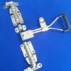 Zinc-Plated Rear Handle Lock for Truck, Trailer & Container