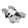 Soss Heavy-Duty Invisible Door Hinge – Satin Chrome