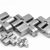 Soss Heavy-Duty Invisible Door Hinge – Satin Chrome