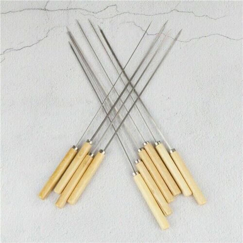 Stainless Steel BBQ Skewers – 5mm to 25mm, Pack of 6