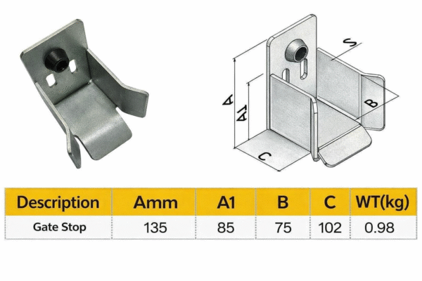 Gate Stop – Secure Sliding Gate Closure
