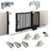 Sliding Gate Kit In-Concrete Track Internal Wheels-4.5m Gate Sliding Gate Kit In-Concrete Track Internal Wheels-4.5m Gate